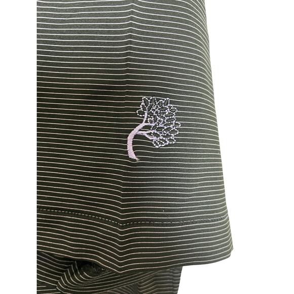 Peter Millar | Summer Comfort Black & White Stripe Polo Shirt Size XXL - Picture 7 of 7